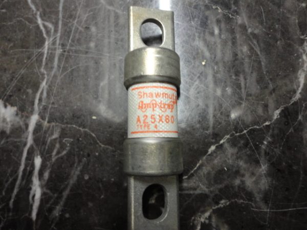 A25X60: AMPTRAP FUSE, SHAWMUT