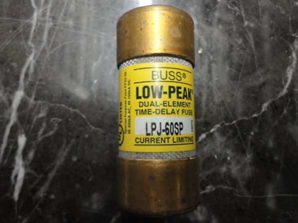 LPJ-60SP: BUS LOW PEAK FUSE, BUSSMANN