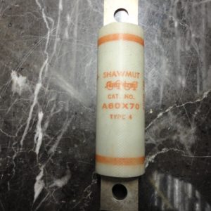 A60X70-4TI: SHAWMUT, AMP-TRAP SEMICONDUCTOR FUSE FORM 101, 70A 600VAC 100kA IR