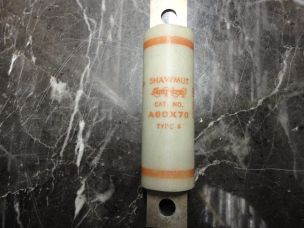 A60X70-4TI: SHAWMUT, AMP-TRAP SEMICONDUCTOR FUSE FORM 101, 70A 600VAC 100kA IR