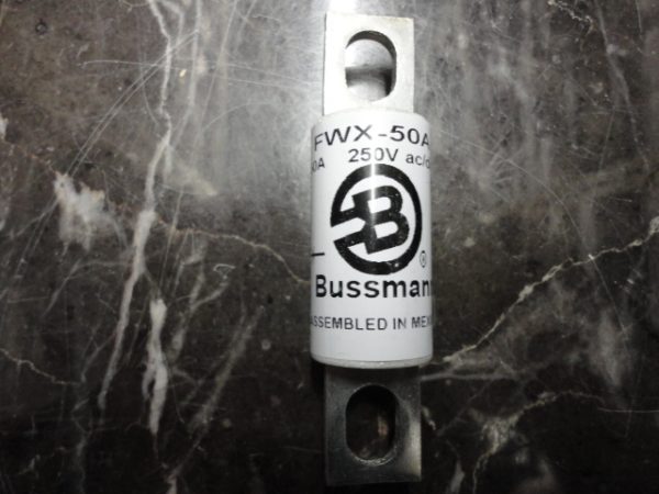 FWX-50A: FUSE, BUSSMAN