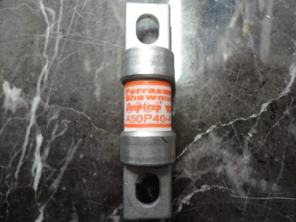 A50P40-4: FERRA AMPTRAP FUSE, SHAWMUT