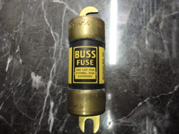 AFX-40: BUSS FUSE, BUSSMAN