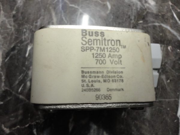 SPP-7M1250: N SEMITRON FUSE, BUSSMAN