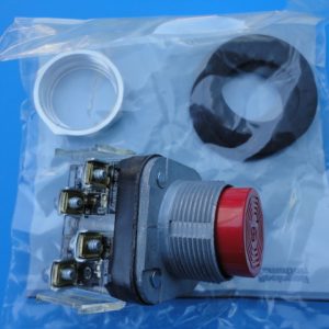 800T-B6A: ALLEN BRADLEY, USED MOMENTARY CONTACT PUSH BUTTON 30.5MM NEMA TYPE 4/13