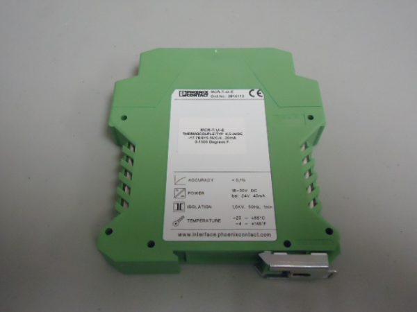 MCR-T-UI-E, PHOENIX CONTACT, TEMPERATURE MEASURING TRANSDUCER, 2814113