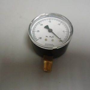 25-200-30, NOSHOK, IN.H20 VAC., PRESSURE GAUGE, 30 OPSI