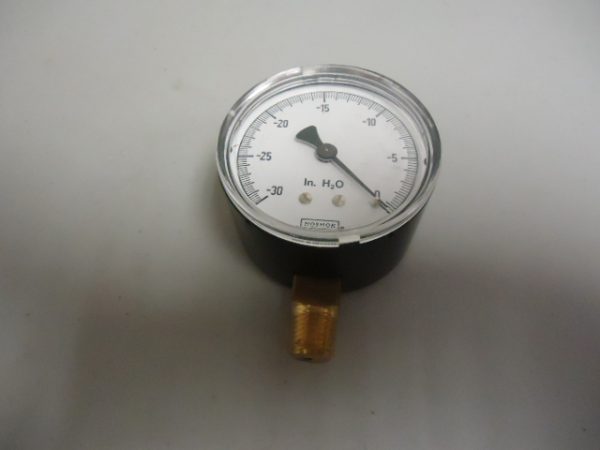 25-200-30, NOSHOK, IN.H20 VAC., PRESSURE GAUGE, 30 OPSI