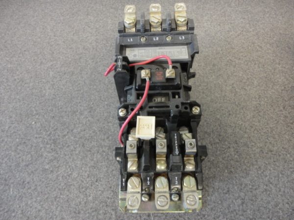 509-COD: ALLEN-BRADLEY, FULL VOLTAGE STARTER, NEMA SIZE 2, ENCL. OPEN, 3 PHASE 3 POLE, BULLETIN 509