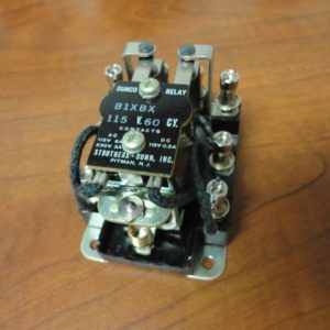 B1XBX-115VAC: B1XBX STRUTHERS-DUNN RELAY 115V, STRUTHERS AND DUNN