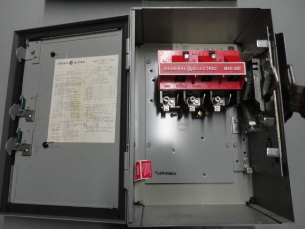 THN3361J: DISCONNECT SWITCH, GENERAL ELECTRIC