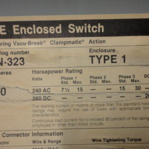 SN-323: ITE DISCONNECT, SIEMENS
