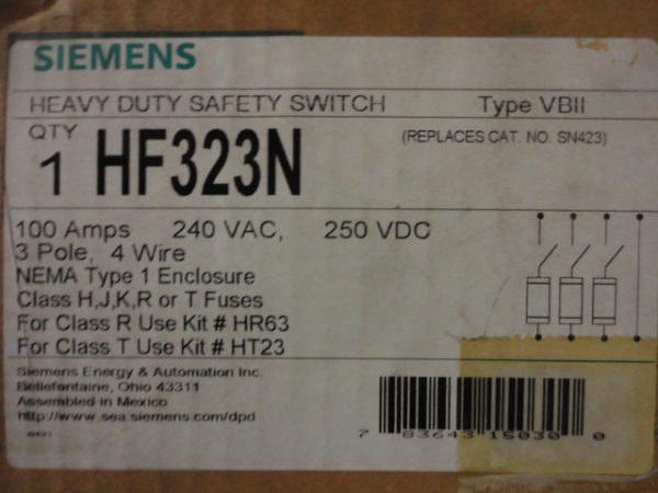 HF323N: DISCONNECT DISCONNECT, SIEMENS