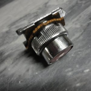 10250T102: EATON / CUTLER-HAMMER, PUSHBUTTON OPERATOR STANDARD FLUSH BUTTON, RED, NEMA 4, 4X-13. SERIES A1