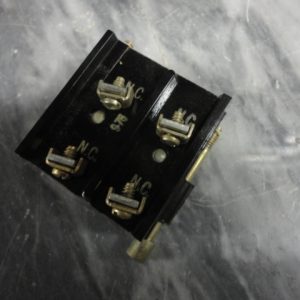 E30KLA5: DPST, 2 NORMALLY CLOSED CONTACT BLOCK, CUTLER HAMMER