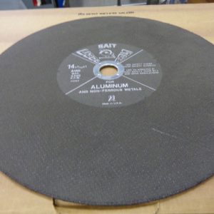 24500: A46N CHOP SAW GRINDING WHEEL 14 X 3/32 X 1, SAIT