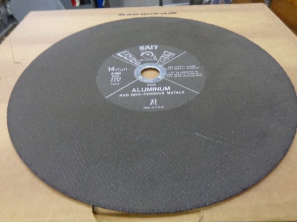 24500: A46N CHOP SAW GRINDING WHEEL 14 X 3/32 X 1, SAIT