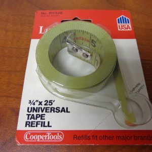 RY325: REPLACEMNT TAPE 3/4" X 25', LUFKIN
