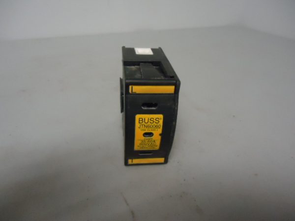 JTN60060, BUSSMANN, USED, FUSE BLOCK, 1 POLE, 60AMP, 600V, CLASS J
