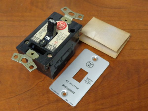 MST01, WESTINGHOUSE MANUAL MOTOR  STARTER, MST01