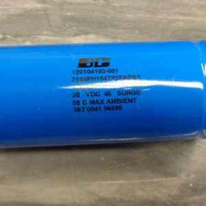 120104103-001: CAPACITOR, BC COMPONENTS