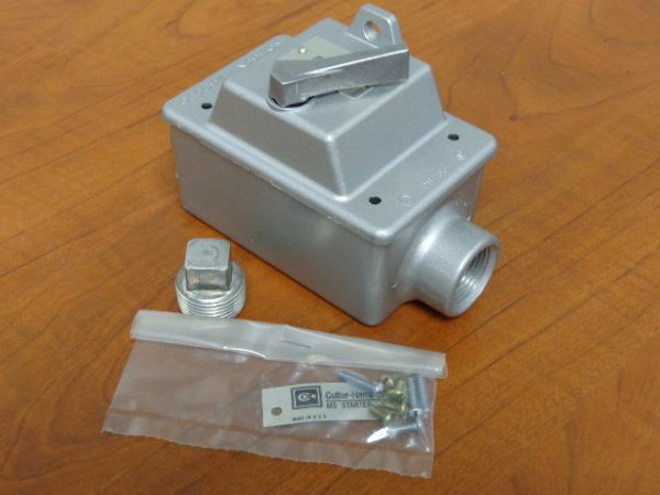 MST01AH; CUTLER HAMMER, TYPE MS MOTOR STARTER