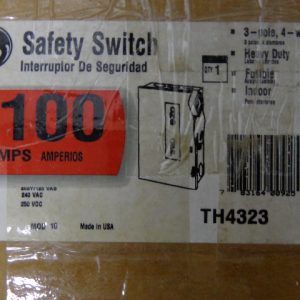 TH4323: SAFETY SWITCH, GENERAL ELECTRIC