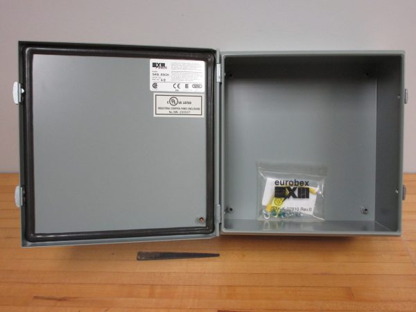 5412-ESCH121206: EXIII EXM, JIC ENCLOSURES, MULTIPURPOSE WALL MOUNT ENCLOSURE 12" X 12" WITH A DEPTH OF 6", NEMA TYPE 4 / 12 ENCLOSURE.