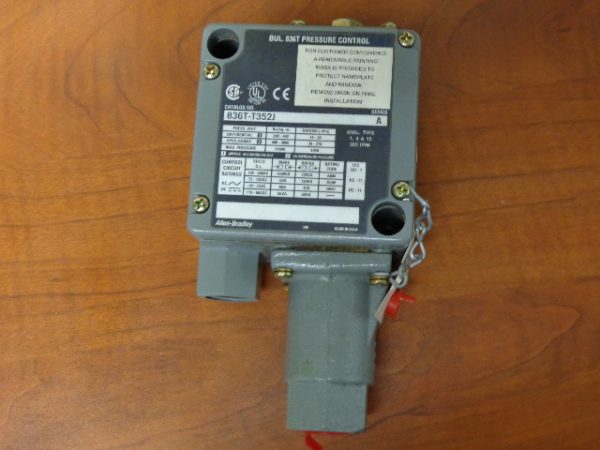 936T-T354J: INDUSTRIAL PRESSURE SWITCH, ALLEN BRADLEY
