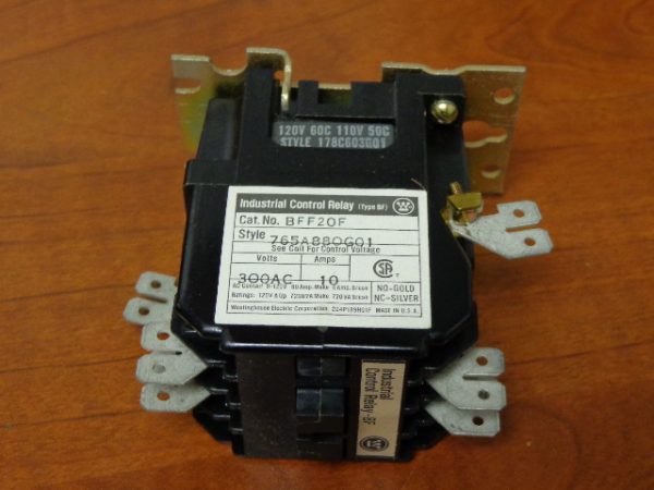 BFF20F: WESTINGHOUSE, BFF CONTROL RELAY, 765A319G01, BFF20F