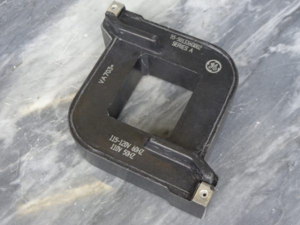 55-501336G002: GENERAL ELECTRIC, OEM COIL 115-120V 60Hz / 110V 50Hz. NEMA SIZE 3, TWO & THREE POLES. COIL REPLACE KIT 100, 200, 300 LINE