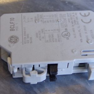 BCLF10:GENERAL ELECTRIC BCLF10 CONTACT BLOCK,GENERAL ELECTRIC