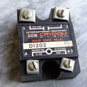 D1202:CRYDOM SOLID STATE REALY,CRYDOM
