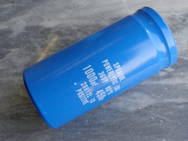 26Y12L 09: SPRAGUE CAPACITOR 26Y12L 09, SPRAGUE