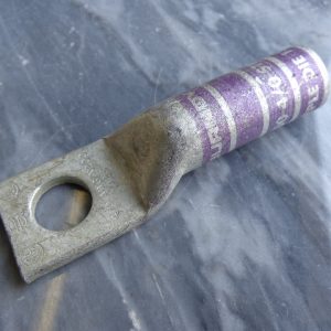 YA34-2LN:COPPER COMPRESSION LUG YA34-2LN,BRUNDY