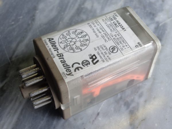 700-HA33A1, ALLEN BRADLEY, CONTROL RELAY, 10A, 120VAC, 50/60HZ, 3PDT, 700-HA33A1
