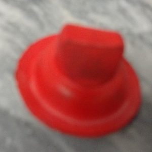 27397-000:HUBBELL 27397-000 RED CRANE BUTTON COVER Rubber Shroud,HUBBELL