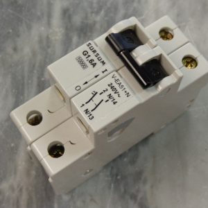 2GN1.6U:ALTECH ABL SURSUM 2GN1.6U MINIATURE 2 POLE CIRCUIT BREAKER,ALTECH