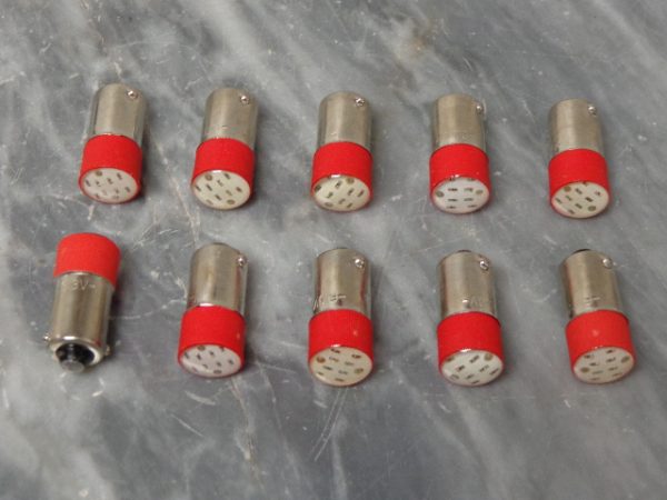 REPLACEMENT LED BULB FOR ALLEN BRADLEY 800T-N77R RED
