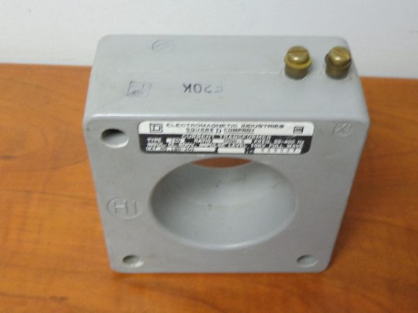 180-202, SQUARE D, CURRENT TRANSFORMER, RATIO 2000:5