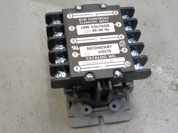 1500-F-L1-S1:BW CONTROLS CONTACTOR 1500-F-L1-S1,BW CONTROLS