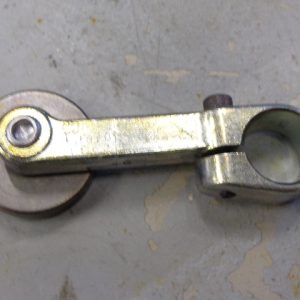 9007B9: SQUARE D, LEVER ARM 2-1/2" LONG, 1-3/8 DIA, 1/4 WIDE, STEEL ROLLER, 75983