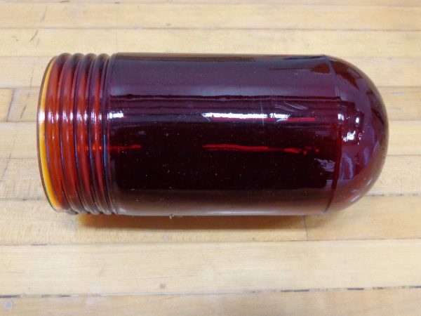 VN75:COOPER GLASS RED GLOBE VN75,COOPER