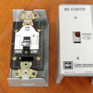 MST02SN:CUTLER HAMMER MANUAL STARTER ENCLOSURE MST02SN,CUTLER HAMMER