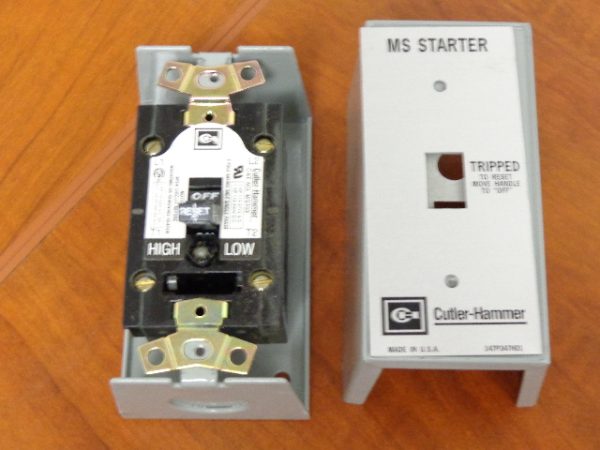 MST02SN:CUTLER HAMMER MANUAL STARTER ENCLOSURE MST02SN,CUTLER HAMMER
