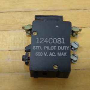 124C081: GENERAL ELECTRIC, OVERLOAD RELAY