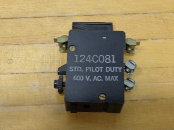 124C081: GENERAL ELECTRIC, OVERLOAD RELAY