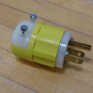 5266-CY:LEVITON GROUNDING PLUG STRAIGHT BLADE 5266-CY,LEVITON