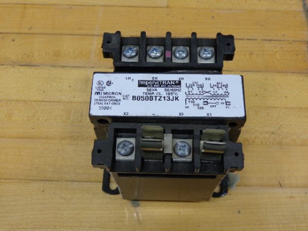 MICRON, CONTROL TRANSFORMER B050BTZ13JK