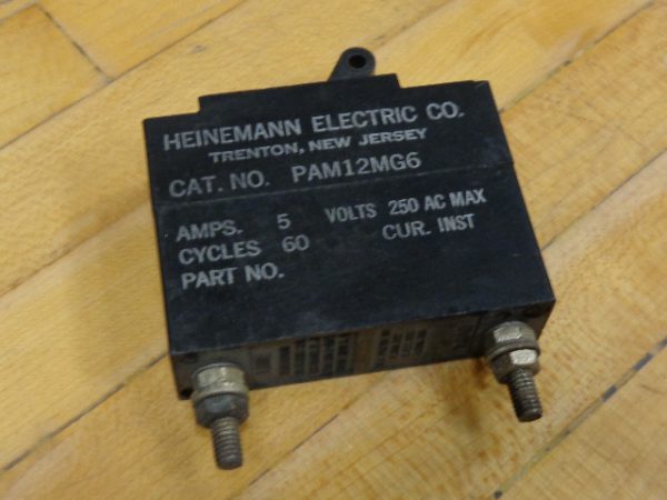 AM1-A3-A:HEINEMOAN ELECTRIC CIRCUIT BREAKER AM1-A3-A,HEINEMOAN ELECTRIC